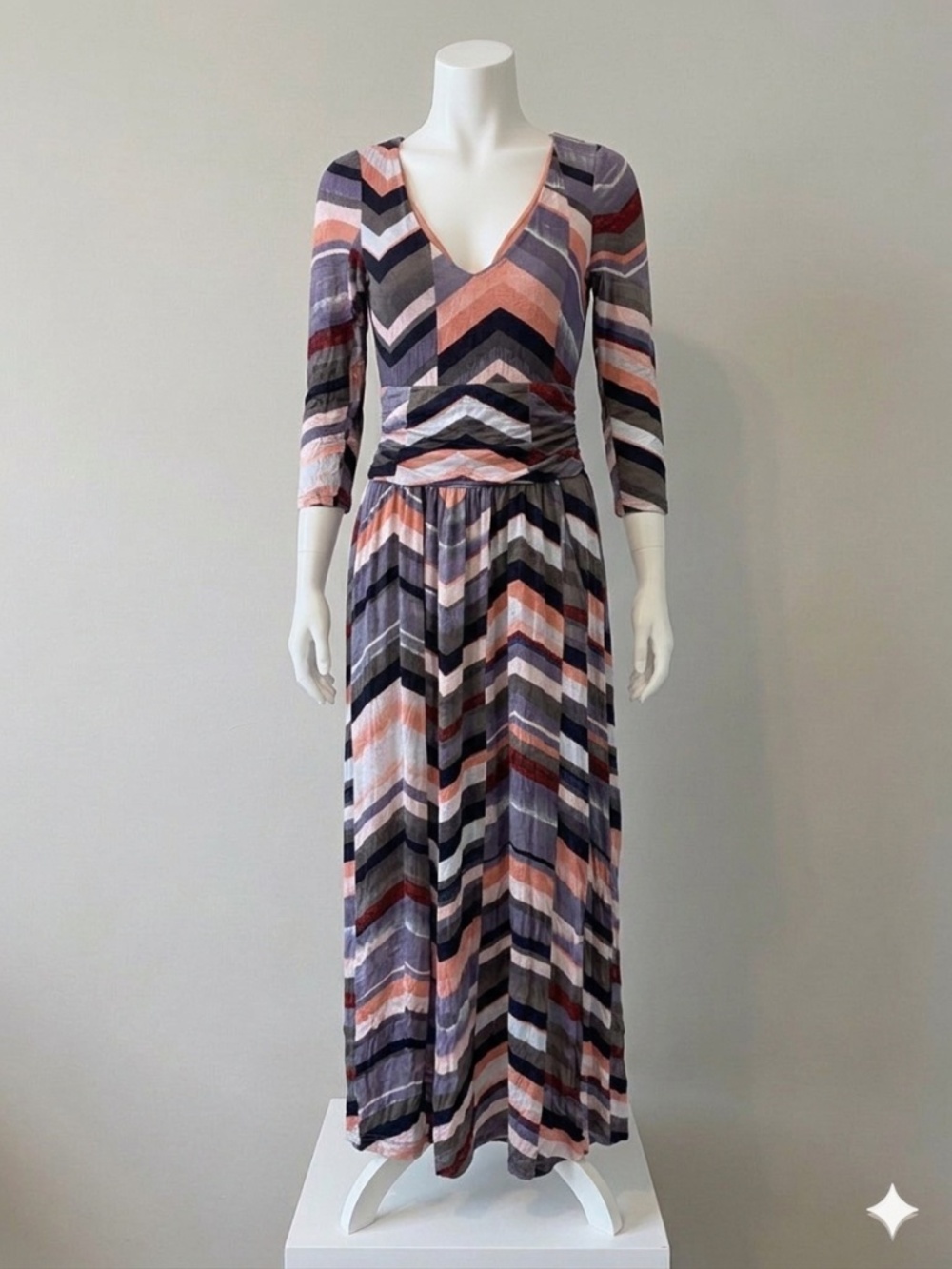 Anthropologie Maeve Novela Jersey Maxi Dress Size S